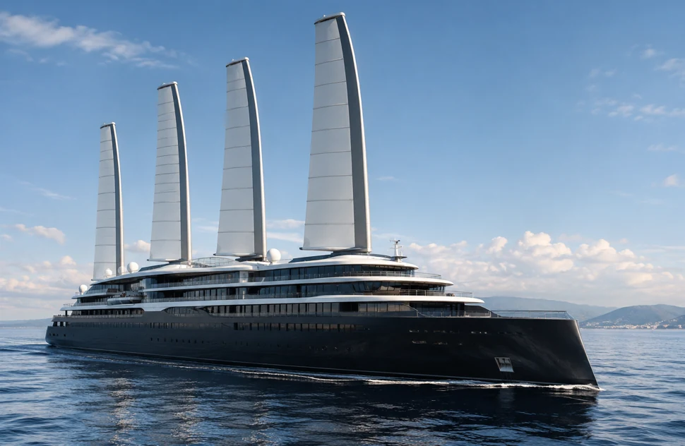 Sails Assisted vessel